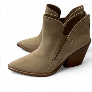 Vince Camuto Tan Ankle Booties